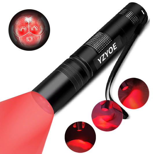 3-Wavelength Red Light Therapy Wand